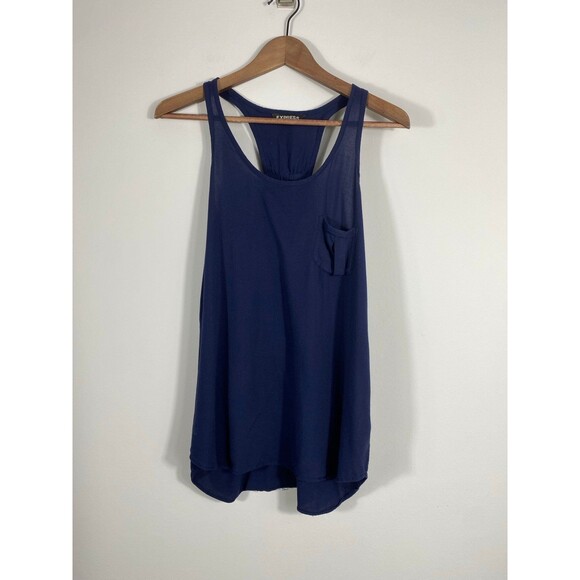 Express Women’s Racerback Tank Top – Navy Blue – Size XS - Picture 1 of 6